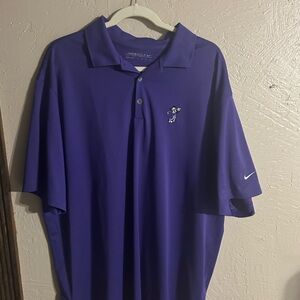 Nike Purple Men's Mickey Mouse Golf Polo Shirt